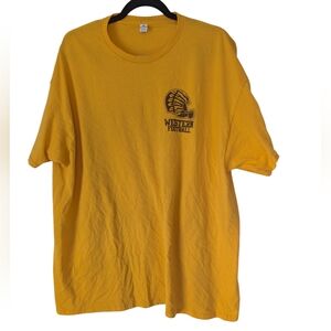 Western Michigan " No Excuses" Football Tee Sz.2XL